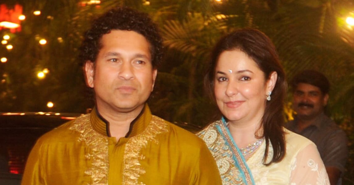 What Is The Age Difference Between Sachin Tendulkar And His Wife At