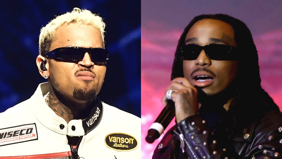 Chris Brown Allegedly Buys Most Of Quavo S Ticket Rapper Seen