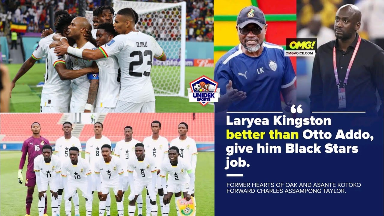 Laryea Kingston Should Be Given Black Stars Coaching Role Charles