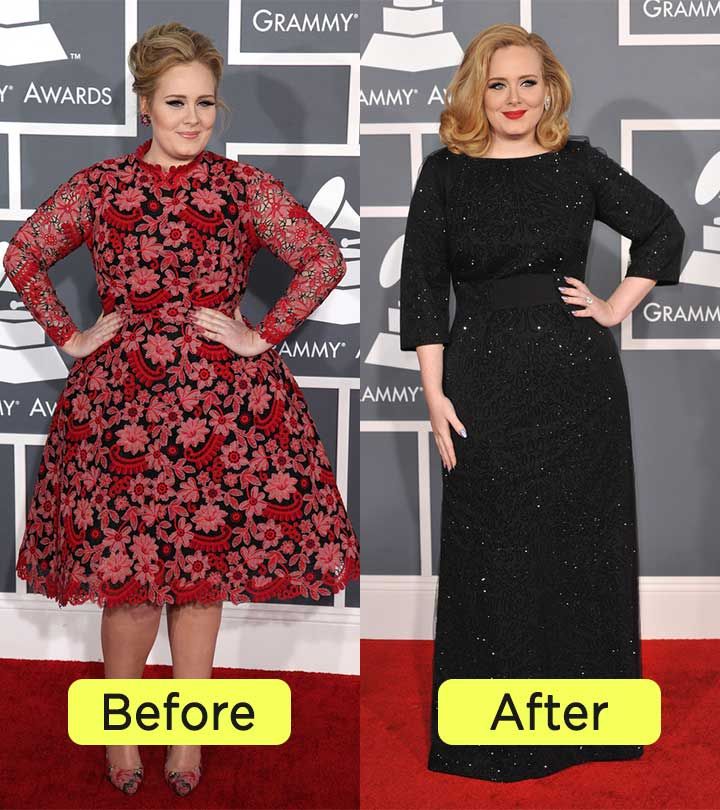 Adele Then And Now Weight