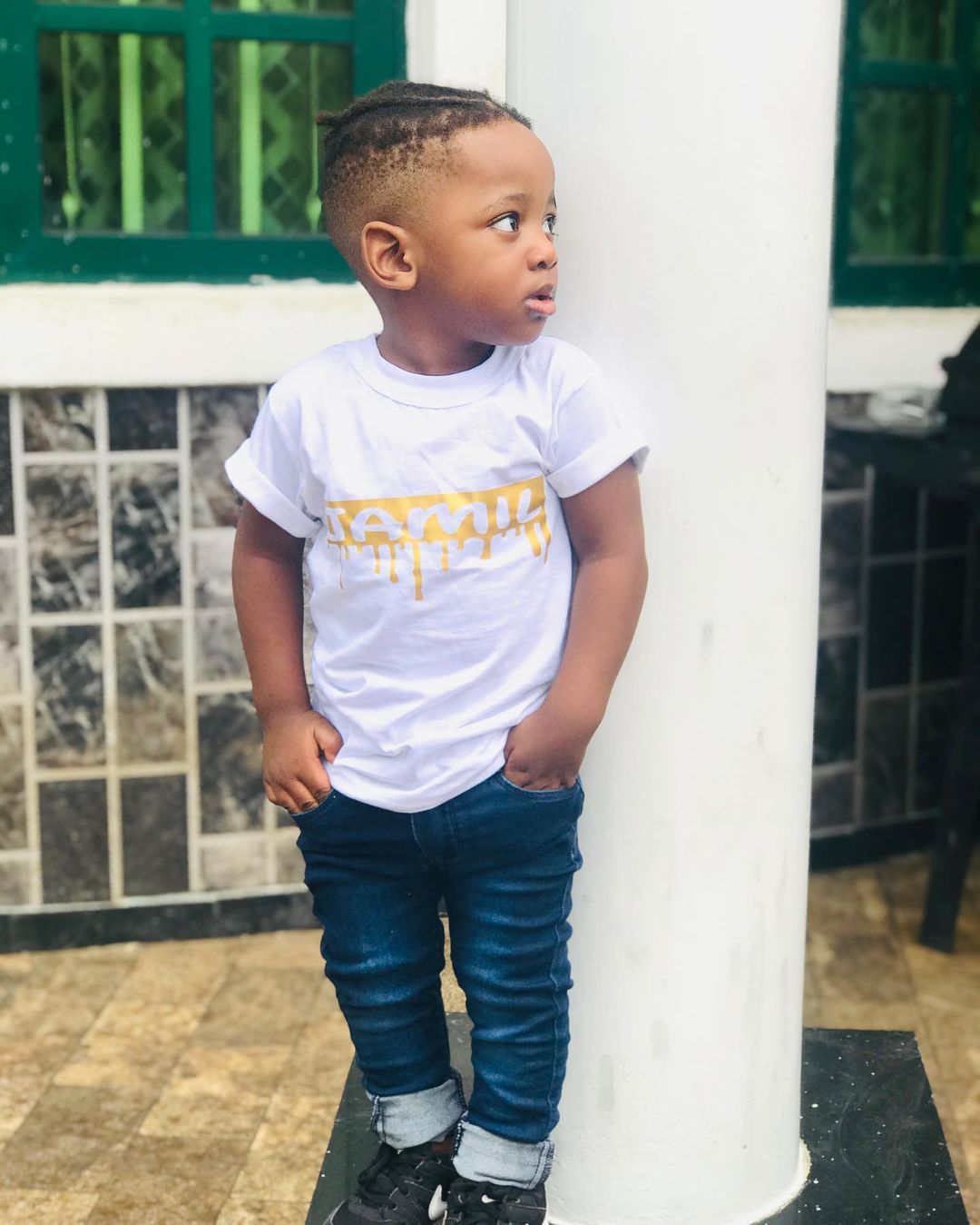 BBNaija 2021: Photos Of Tega's Adorable Three-year-old Son - ABTC