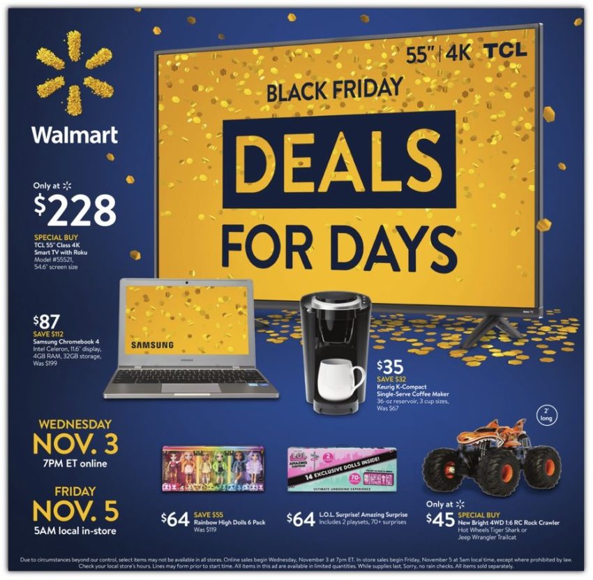 Walmart Black Friday 2021 Ad, Date, Hours, Events, TV Deals, IPhone ...