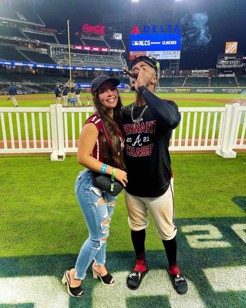Ozzie Albies Wife: Who is Ozzie Albies' Girlfriend Andrea, Also Known As  Brazilian Miss? - ABTC