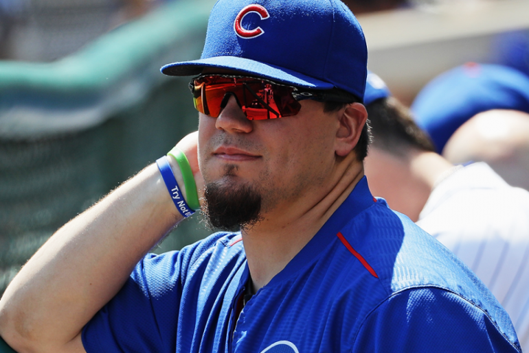 What is Kyle Schwarber's current batting average? ABTC