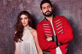 Abhishek and Shweta Bachchan