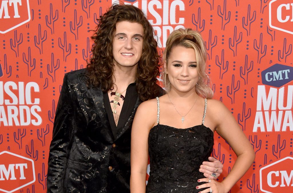 Cade Foehner and Gabby Barrett