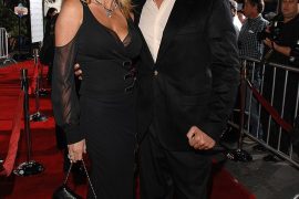 John Schneider and wife Elly — Stock Image