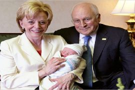 Lynne, Dick Cheney, and their grand child