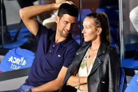 Novak and Jelena Djokovic