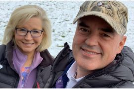 Philip Perry and Liz Cheney