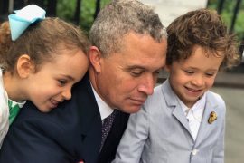 Harold Ford Jr and his kids Georgia Ford and Harold Eugene Ford III