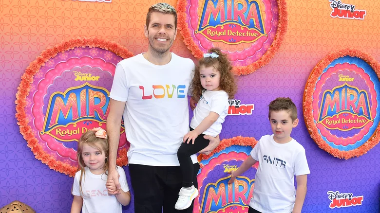 Perez Hilton and his kids