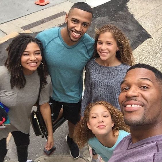 Tanita Strahan, Michael Strahan Jr., Sophia Strahan, Isabella Strahan ...