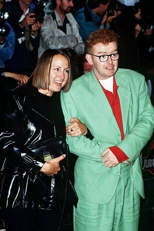 Chris Evans and Carol McGiffin