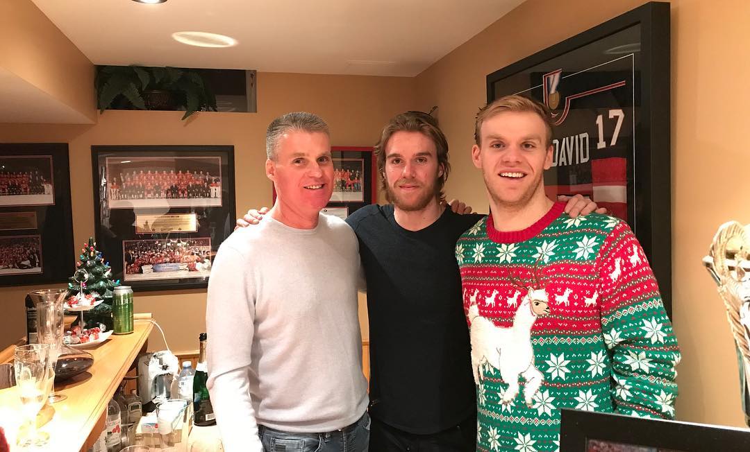 Who are Connor McDavid's parents, Brian and Kelly McDavid?