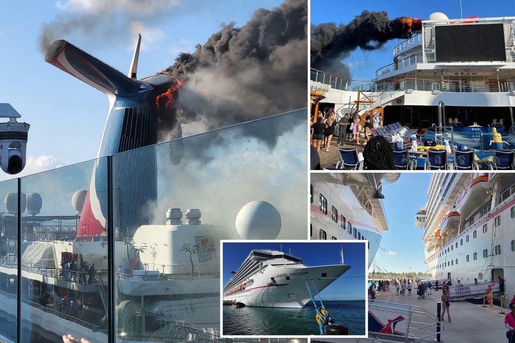Carnival cruise ship catches fire What Carnival ship caught on fire