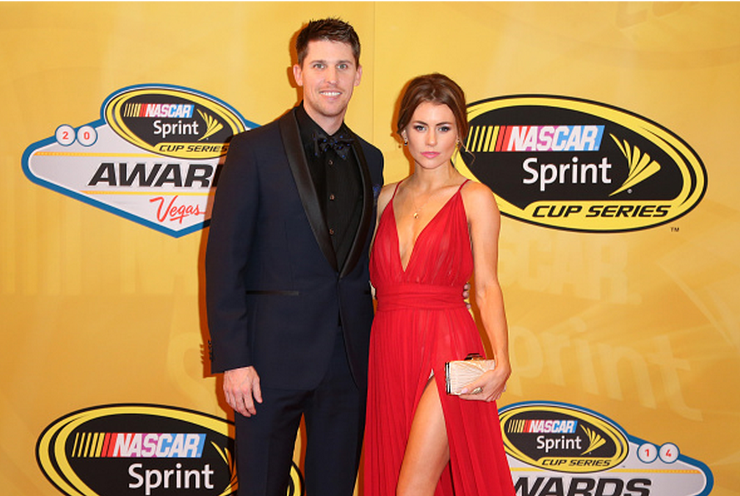 Is Denny Hamlin married to Jordan Fish? Does Denny Hamlin live with