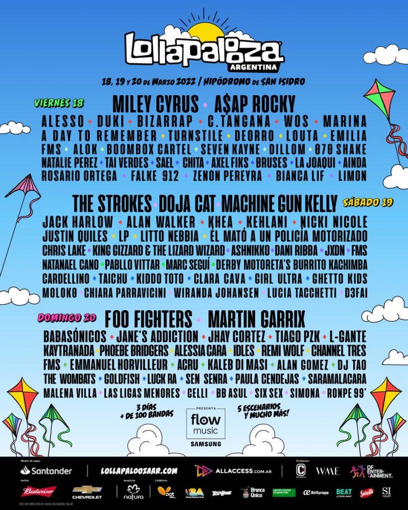 Lollapalooza 2022 Lineup Who will be performing at Lollapalooza 2022