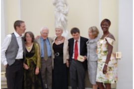 James Lovelock and his family