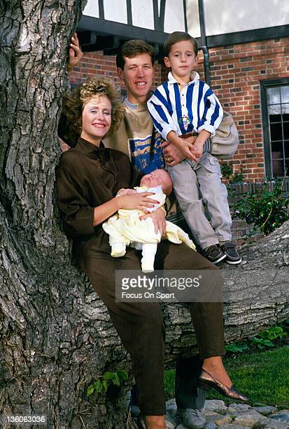 Athlete Orel Hershiser and wife Jamie Byars attends the Ninth