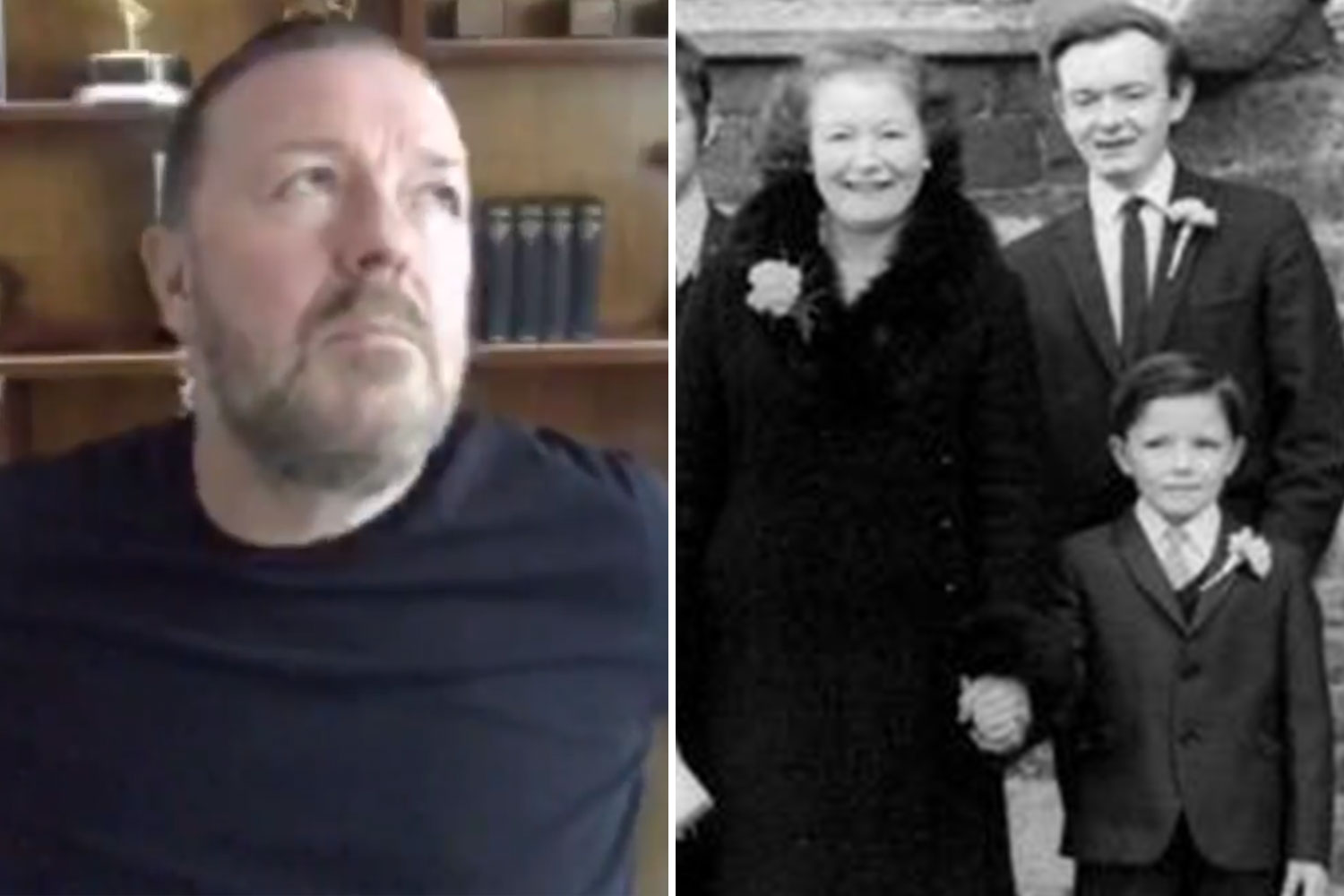 Ricky Gervais Parents: Lawrence Raymond Gervais, Eva Sophia M Gervais - ABTC