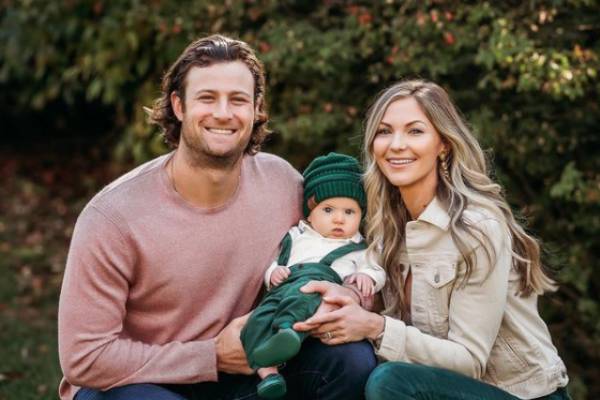 Gerrit Cole and wife Amy welcome first child with delivery of 'absolutely  adorable' son Caden