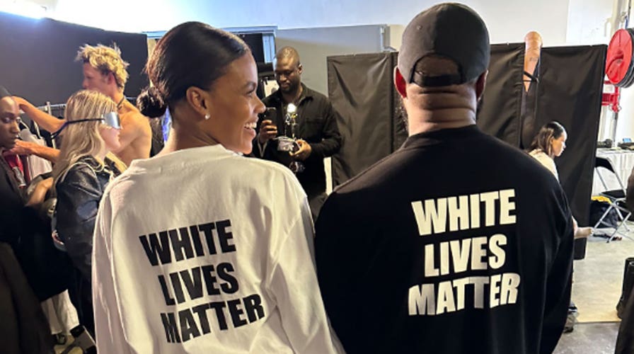 Kanye West Wears White Lives Matter Shirt At Yeezy Show Abtc 4935