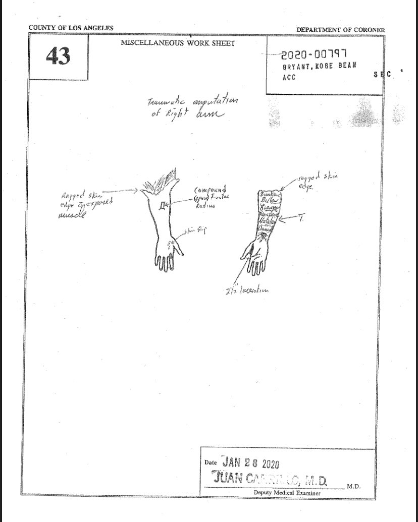 Kobe Bryant Autopsy Report - ABTC