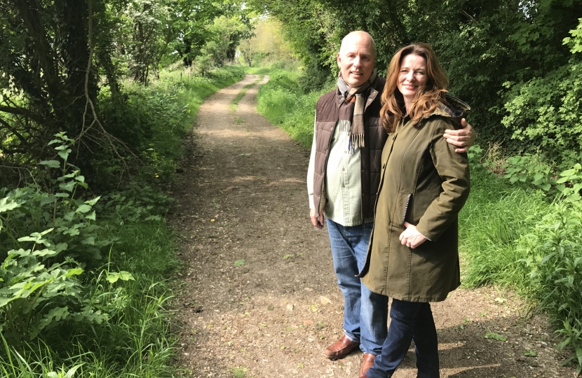 Gillian Keegan and Michael Keegan 