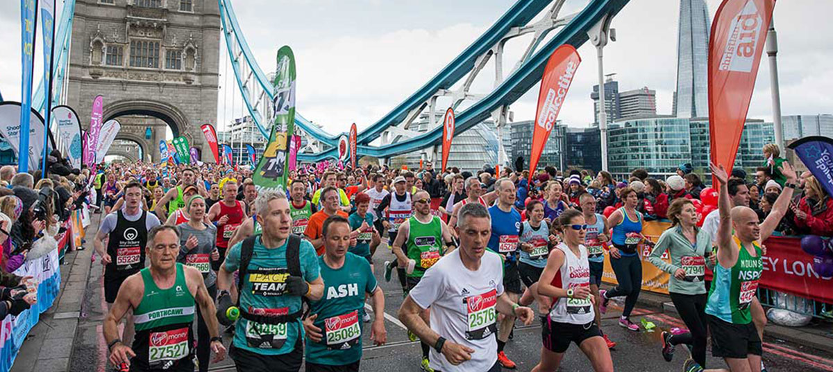 How much does it cost to enter the London Marathon? ABTC