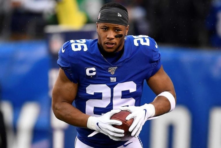 What Is Saquon Barkley Max Bench? How Many Pounds Can Saquon Barkley ...