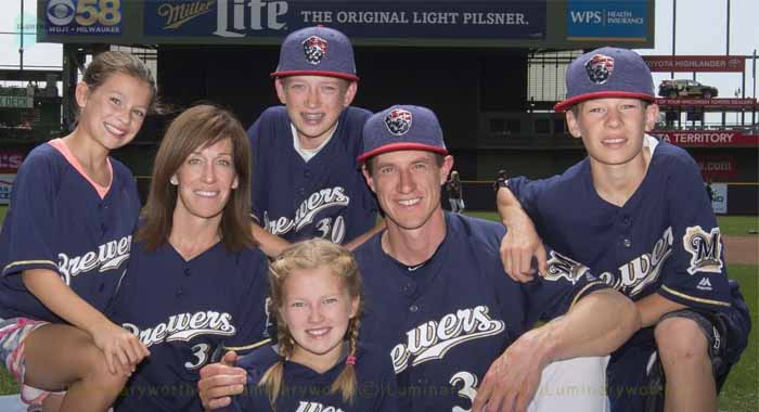 Honorary Co-Chair and Former Brewer Craig Counsell address…