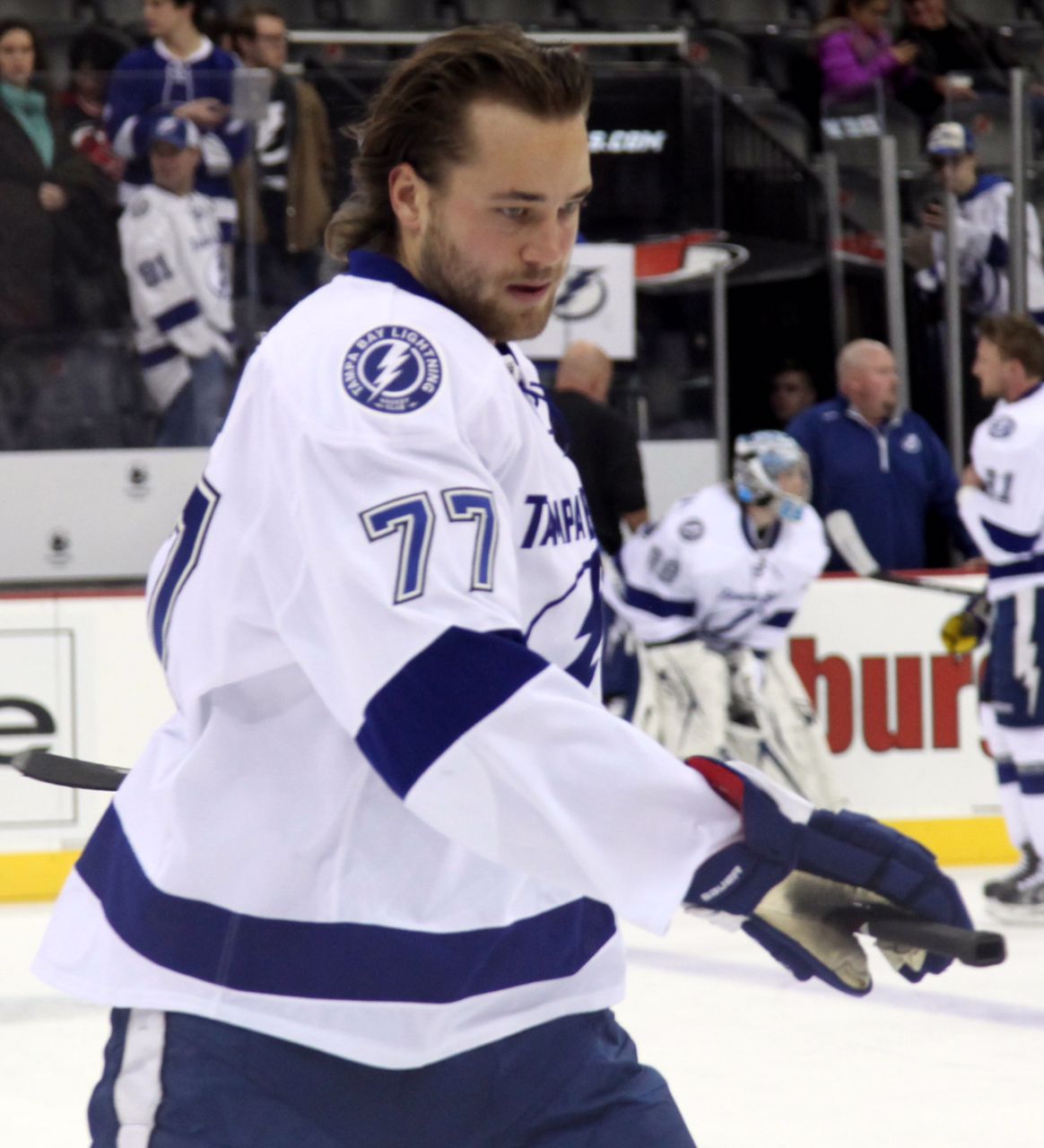 How many hat tricks does Victor Hedman have? ABTC