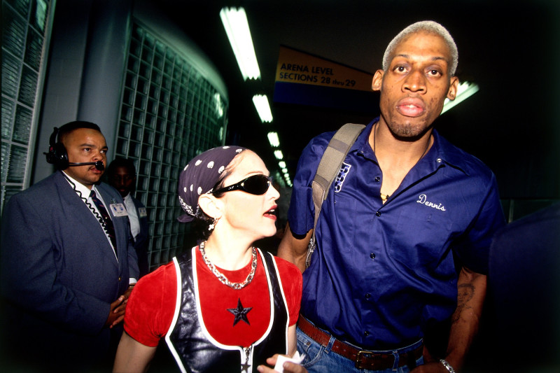 Madonna and Dennis Rodman