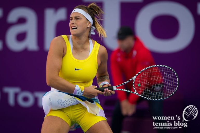 What country is Aryna Sabalenka from? What nationality is Aryna