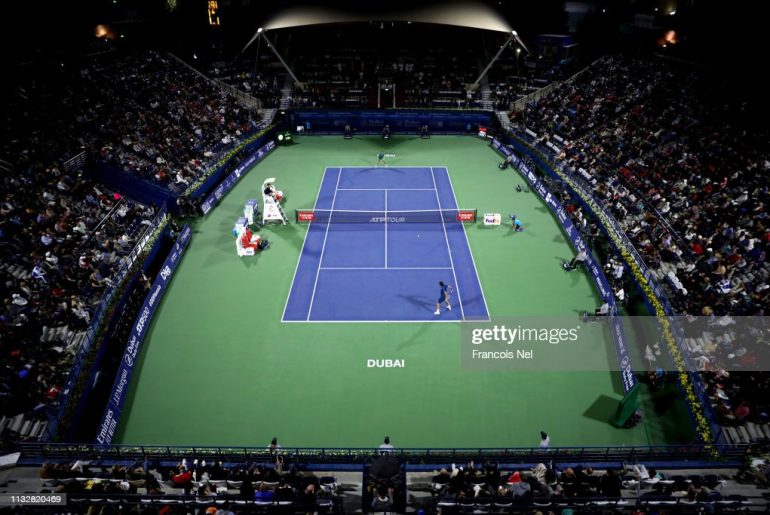 Where is the Dubai tennis tournament held? What is the prize money for