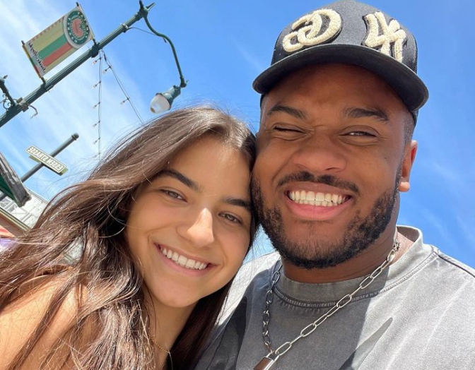 Who is Paris Johnson Jr's girlfriend Ana Burk?