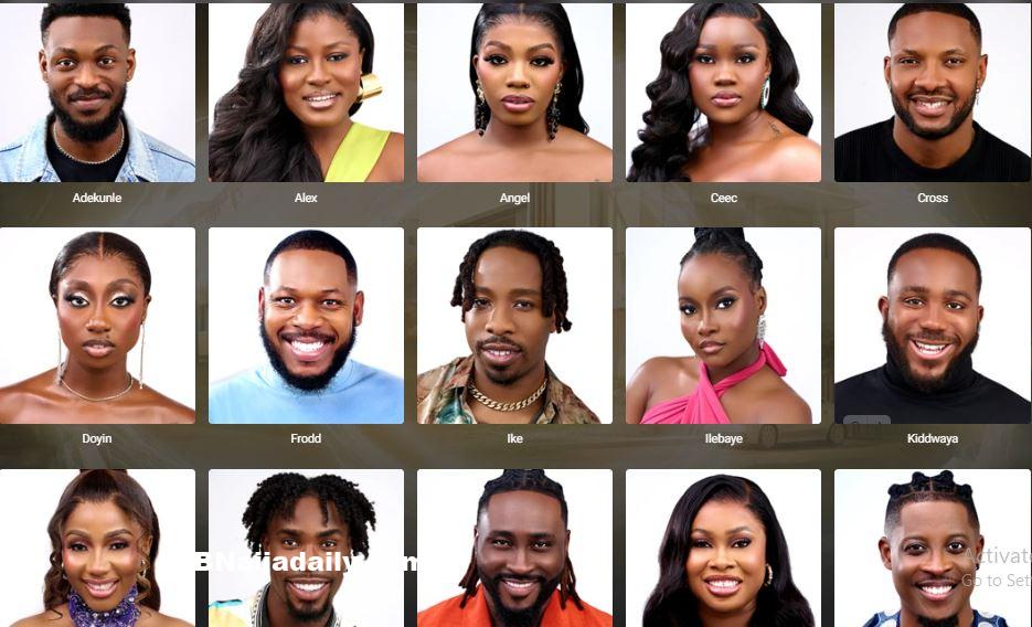 BBNaija All Stars Full List of Housemates ABTC