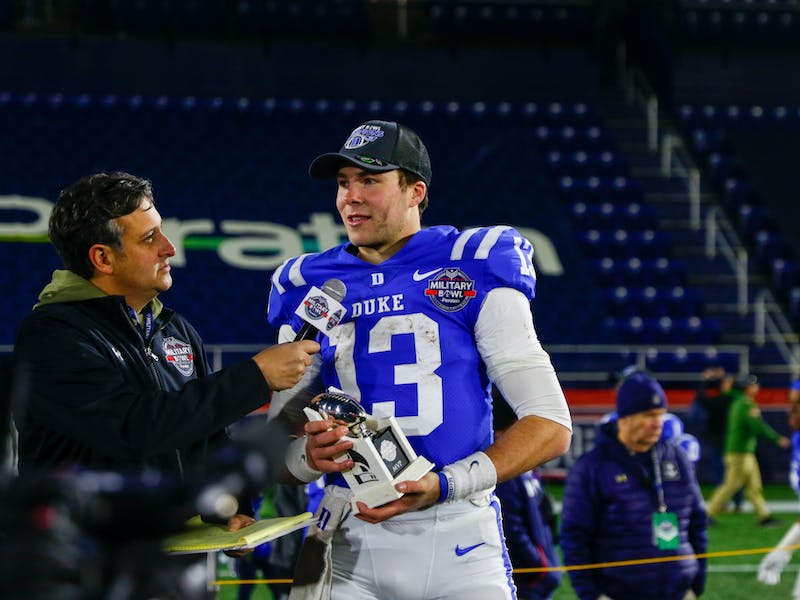 Who is Riley Leonard, the quarterback for Duke in 2023? ABTC