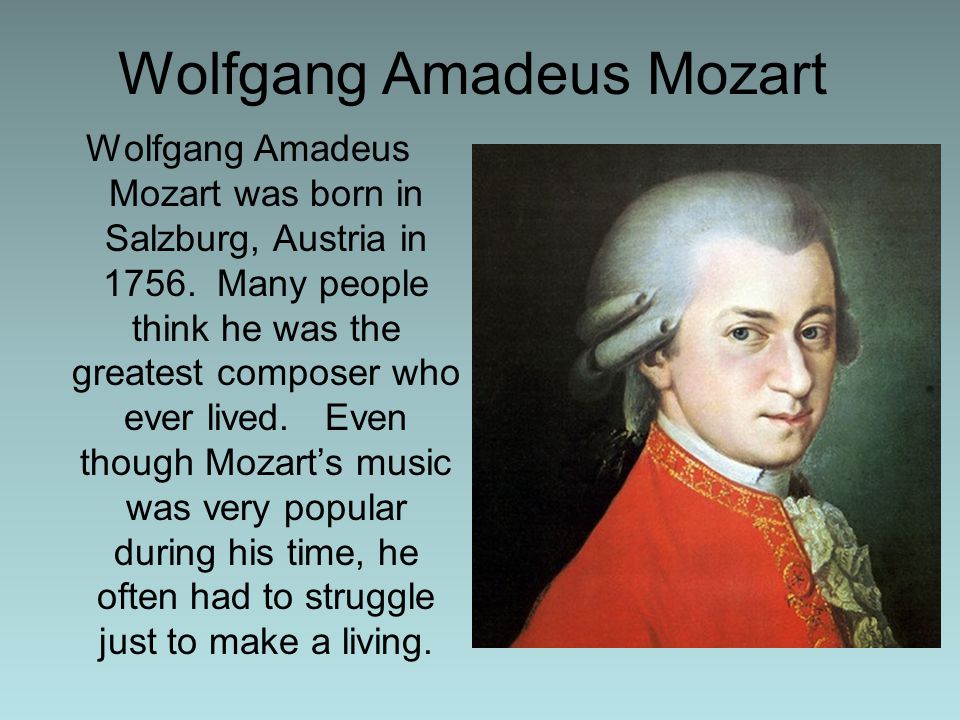 What happened to Mozart's wife and children after he died? - ABTC