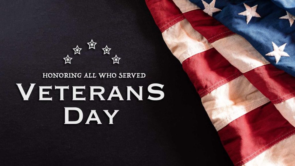 What are the 3 holidays for veterans? ABTC