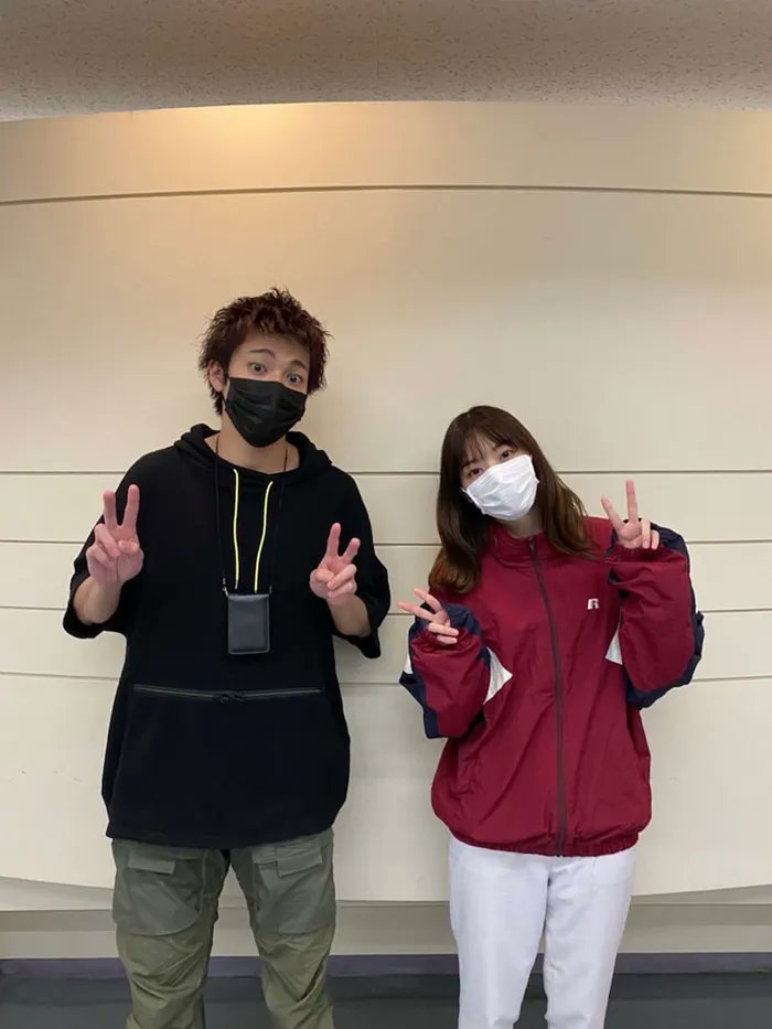 Nanase Nishino and Yuki Yamada