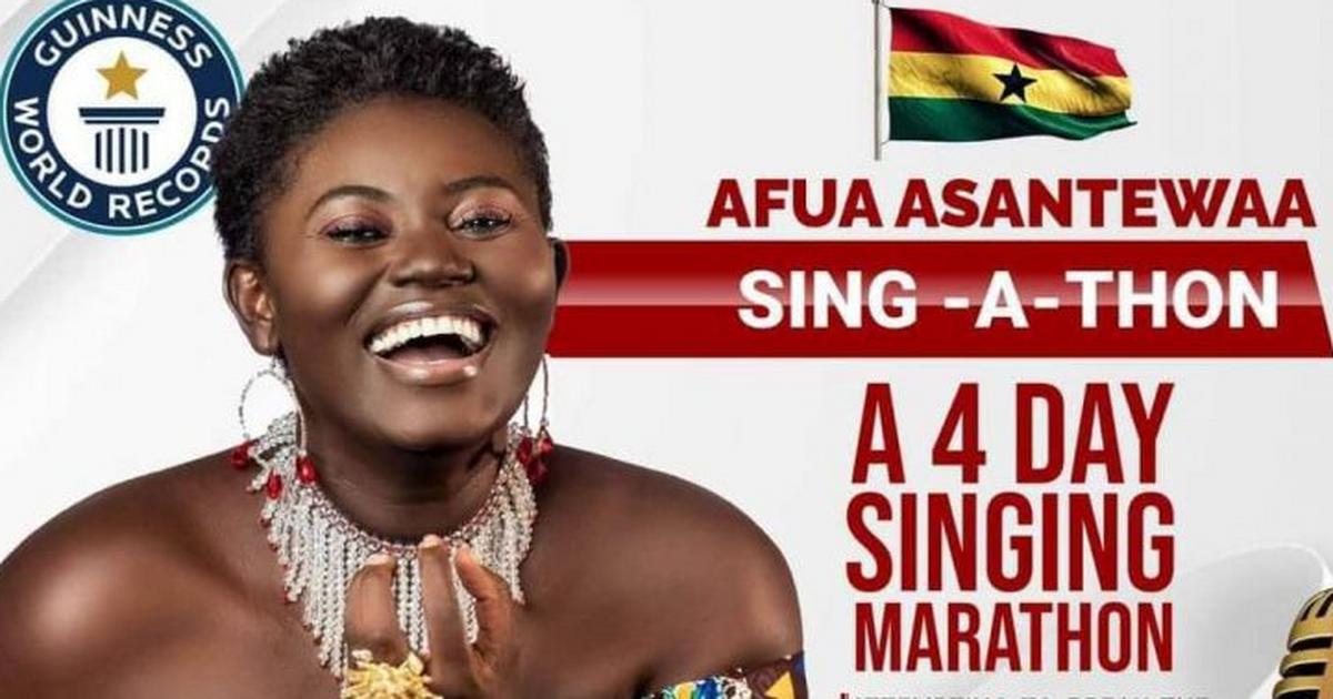 Where is AFUA Asantewaa singing from? Where is AFUA Asantewaa singing?