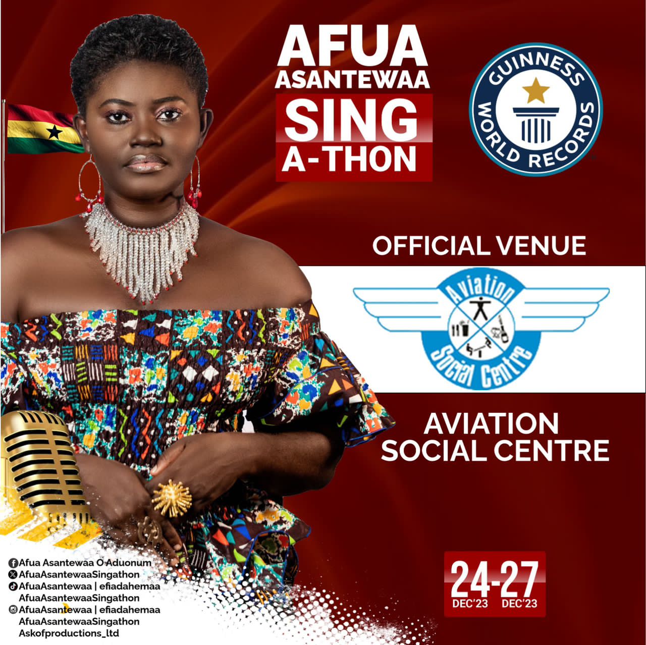 Afua Asantewaa Biography: Singathon, Age, Family, Parents - ABTC