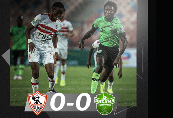 Dreams FC Holds Zamalek To Goalless Draw In Fierce CAF Confederation ...