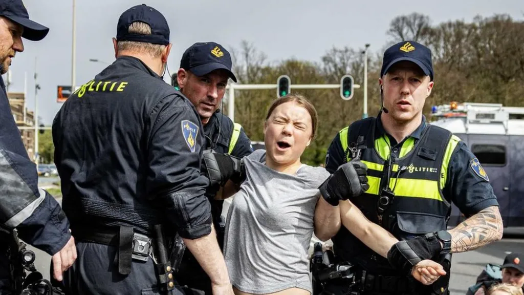 Climate Activist Greta Thunberg Detained Twice During Dutch Protest - ABTC