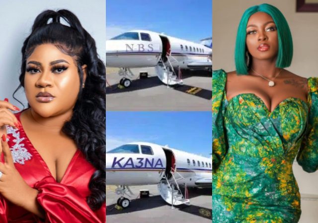 Nkechi Blessing Teases Ka3na While Flaunting Her New Jet - Abtc