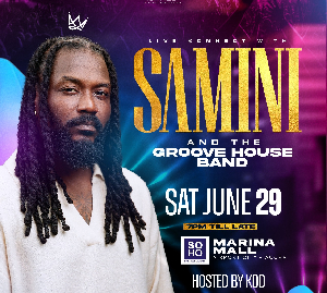 Samini Set to Perform at Live Konnect in Accra on June 29