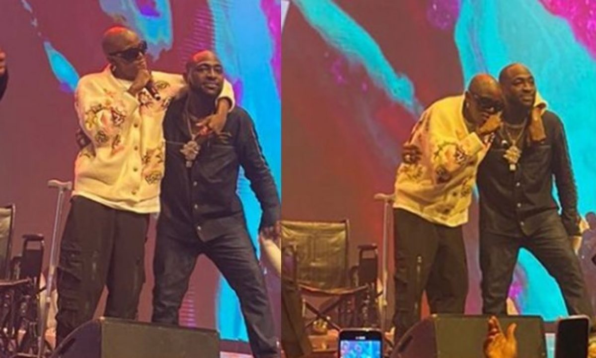 Davido Shows Up to Support Victony at His Debut Album Listening Party