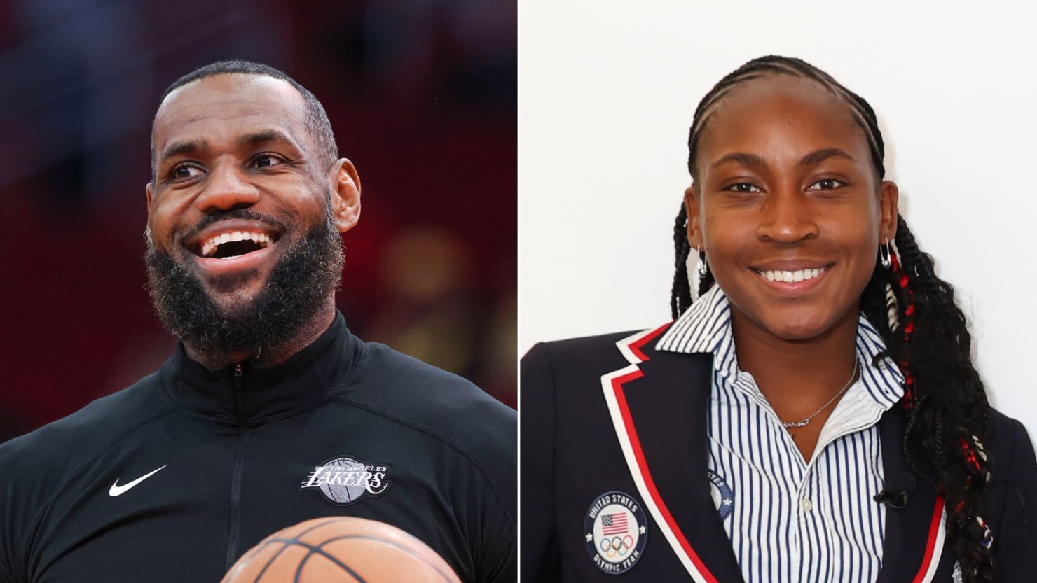 Coco Gauff and LeBron James Named Flag Bearers for Team USA at Olympic